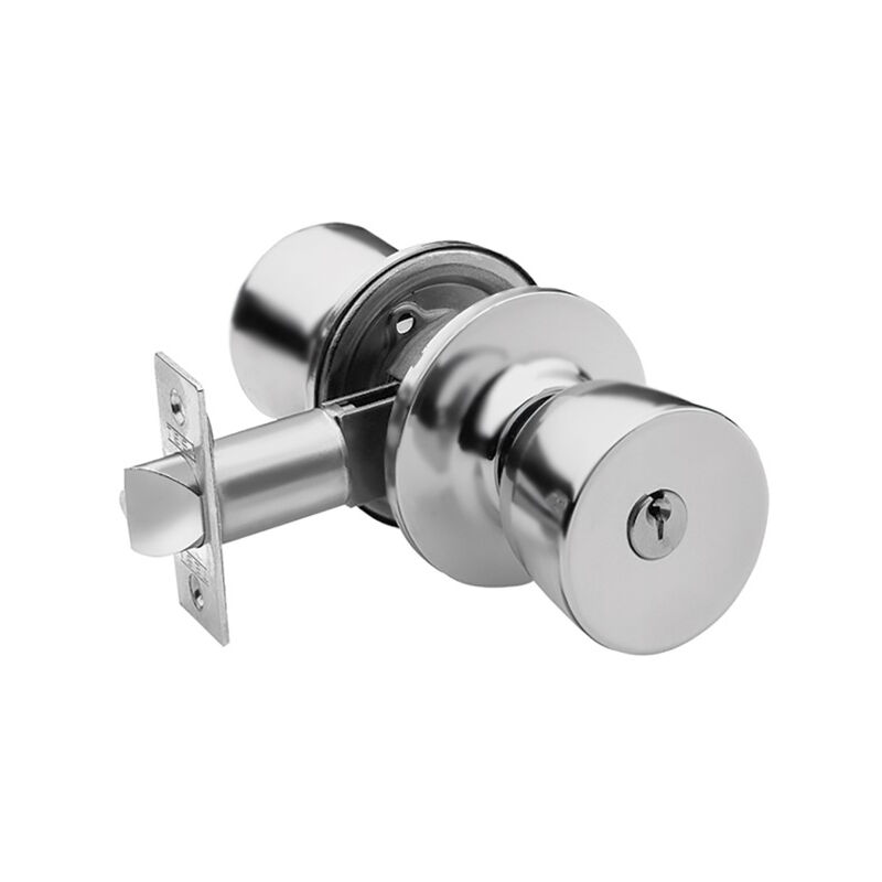foto del prodotto serratura tubolare 3500 60 70 tesa cilindro esterno pomolo interno cromato opaco asse 70 mm 3500u0cm