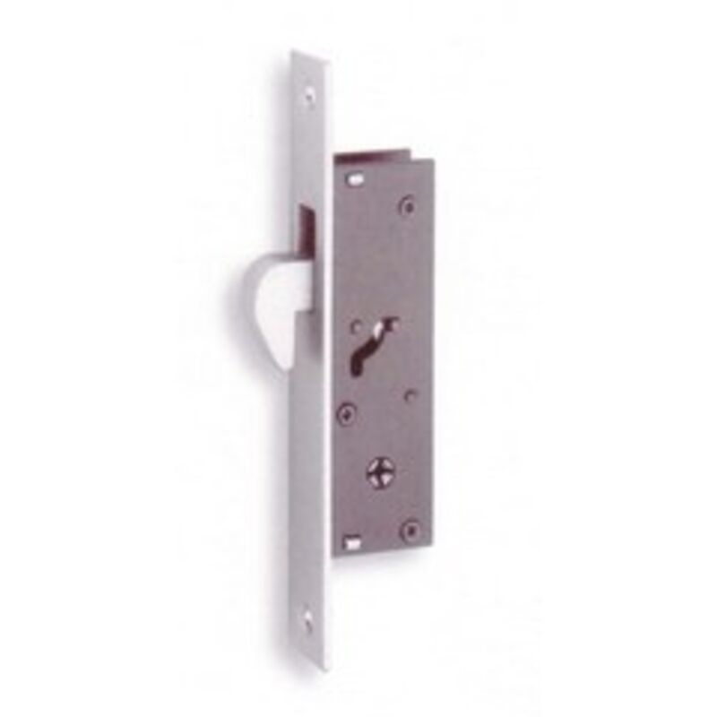 foto del prodotto serratura verticale cilindro a spillo 1 gancio basculante entrata 20 mm frontale 20 mm 304k