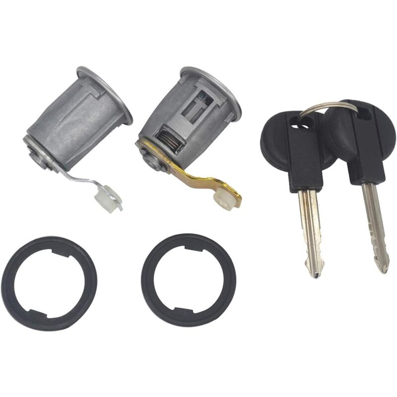 foto del prodotto serrature per porte applicabili con cilindro per peugeot partner xsara citroen berlingo 252522 9170.g3 9170.cw con chiavi