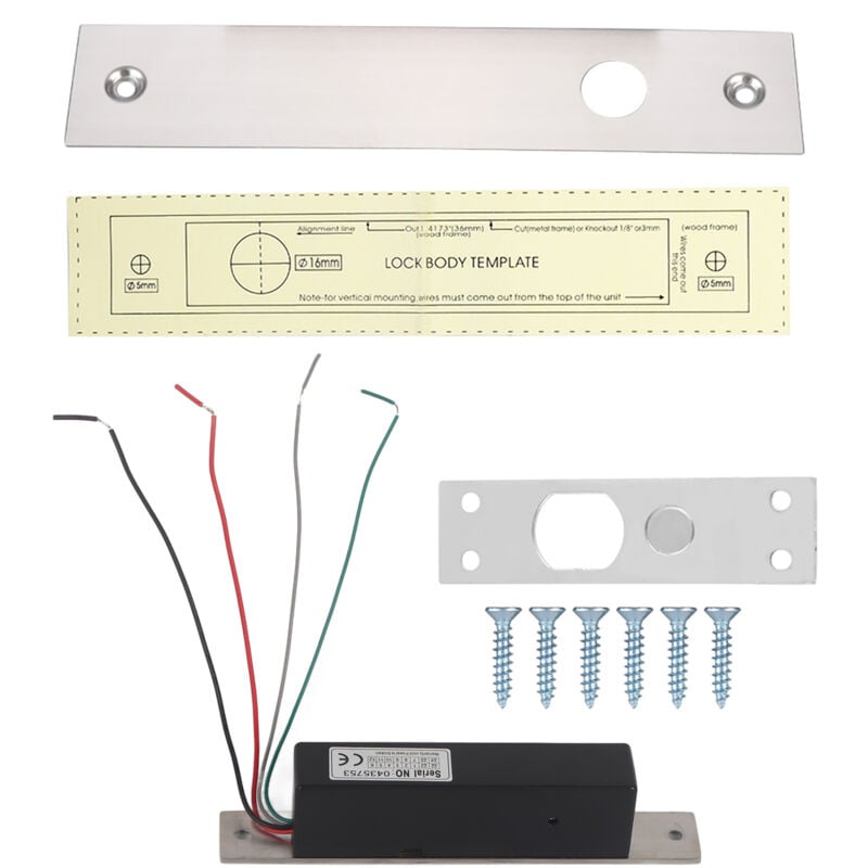 foto del prodotto serrure magn tique lectrique, s curisez votre entr e avec un d lai d acc s, serrure magn tique retour de signal de bande m tallique, pour porte en