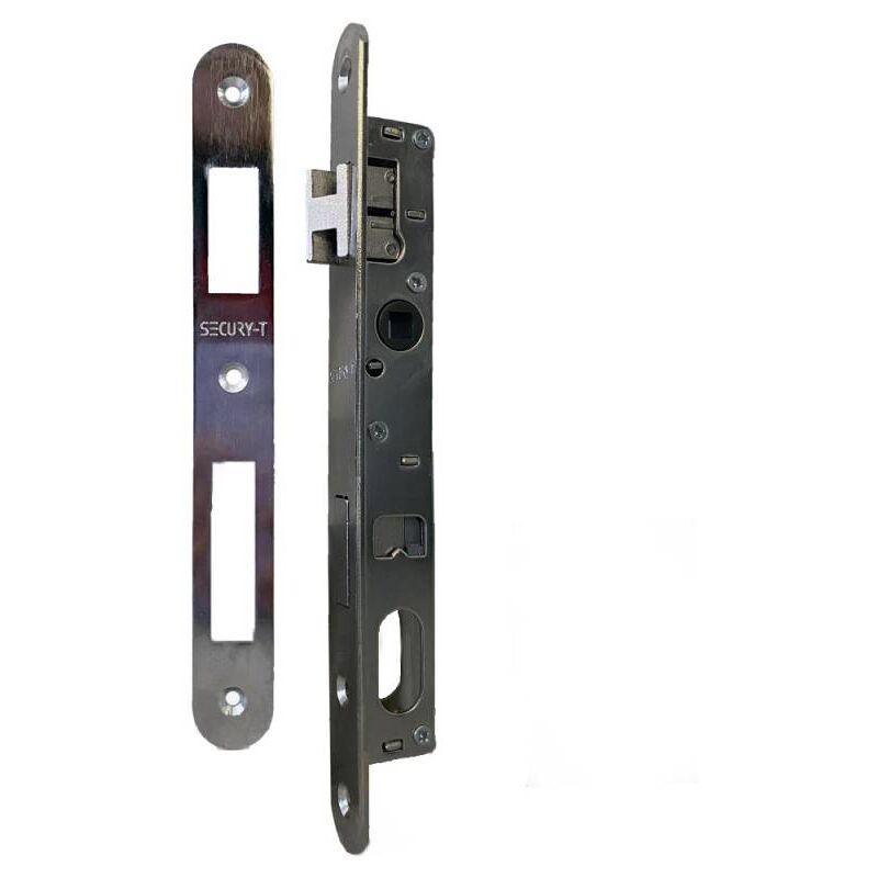 foto del prodotto serrure portail battant axe 15mm ouverture oblongue avec g che