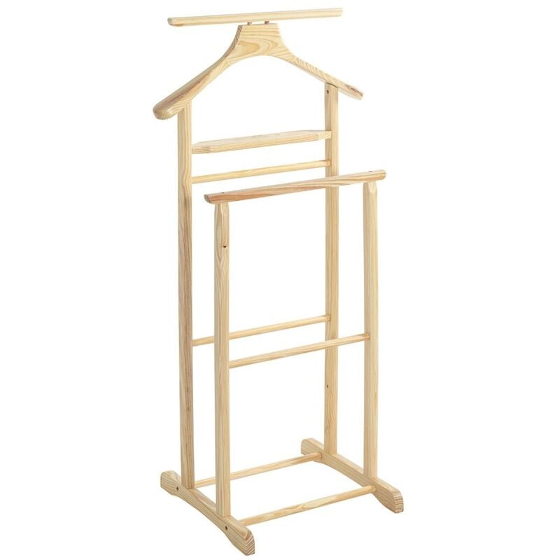 foto del prodotto servomuto in legno massello h102 cm