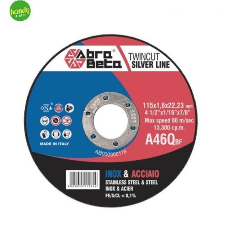 foto del prodotto set 10 dischi beta 115x1x22,23mm