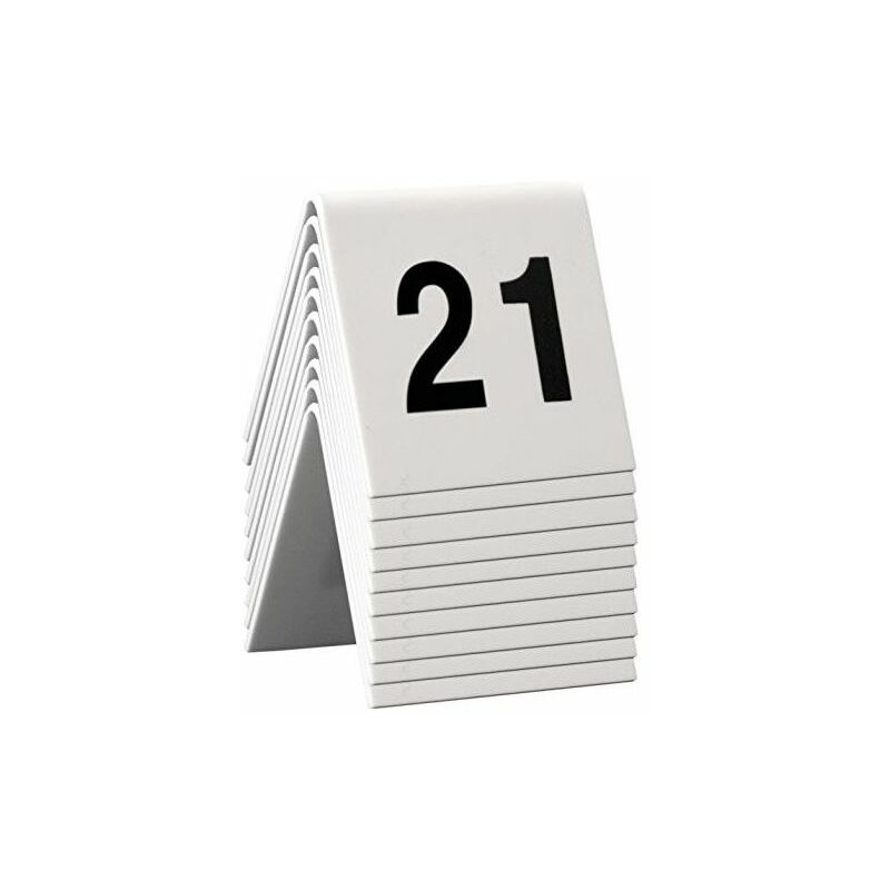 foto del prodotto set 10 numeri segnaposto 21 30