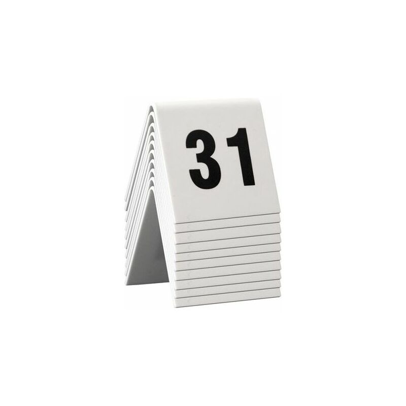 foto del prodotto set 10 numeri segnaposto 31 40