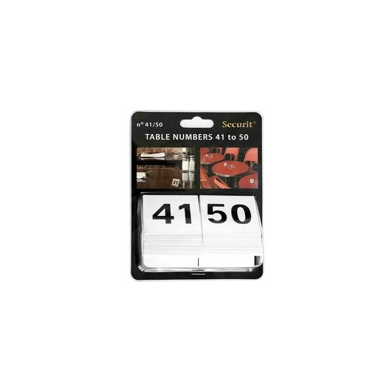 foto del prodotto set 10 numeri segnaposto 41 50