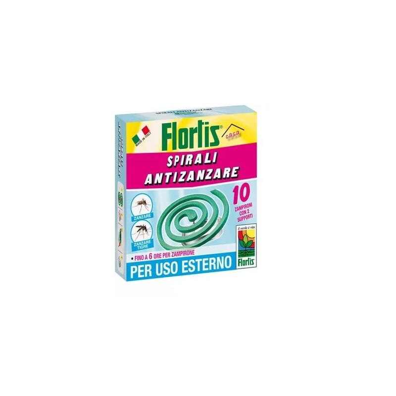 foto del prodotto set 10 spirali antizanzare con supporto