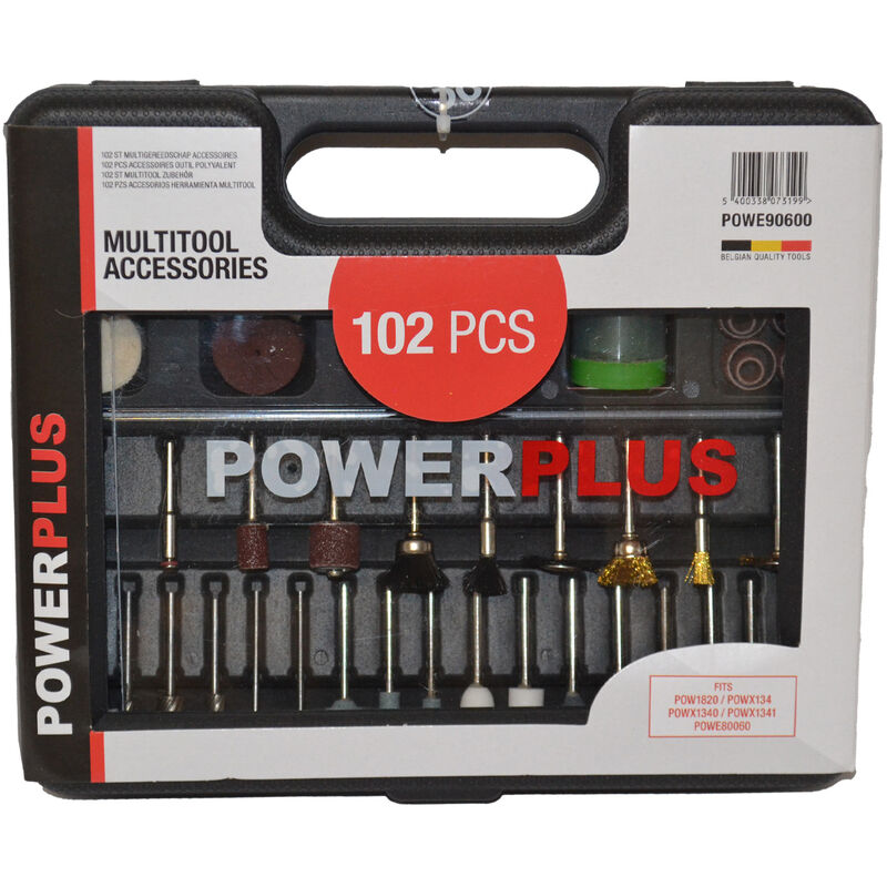 foto del prodotto set 102 accessori powerplus per utensili