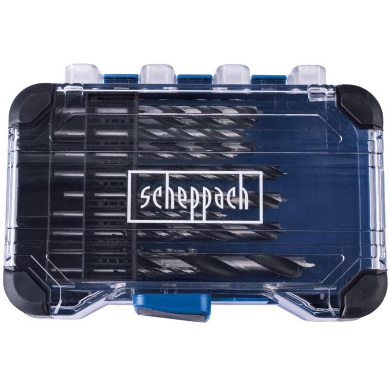 foto del prodotto set 15 punte per legno per trapano scheppach wbs15