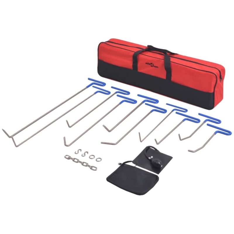 foto del prodotto set 16 pz rimozione ammaccature senza verniciatura acciaio inox vidaxl