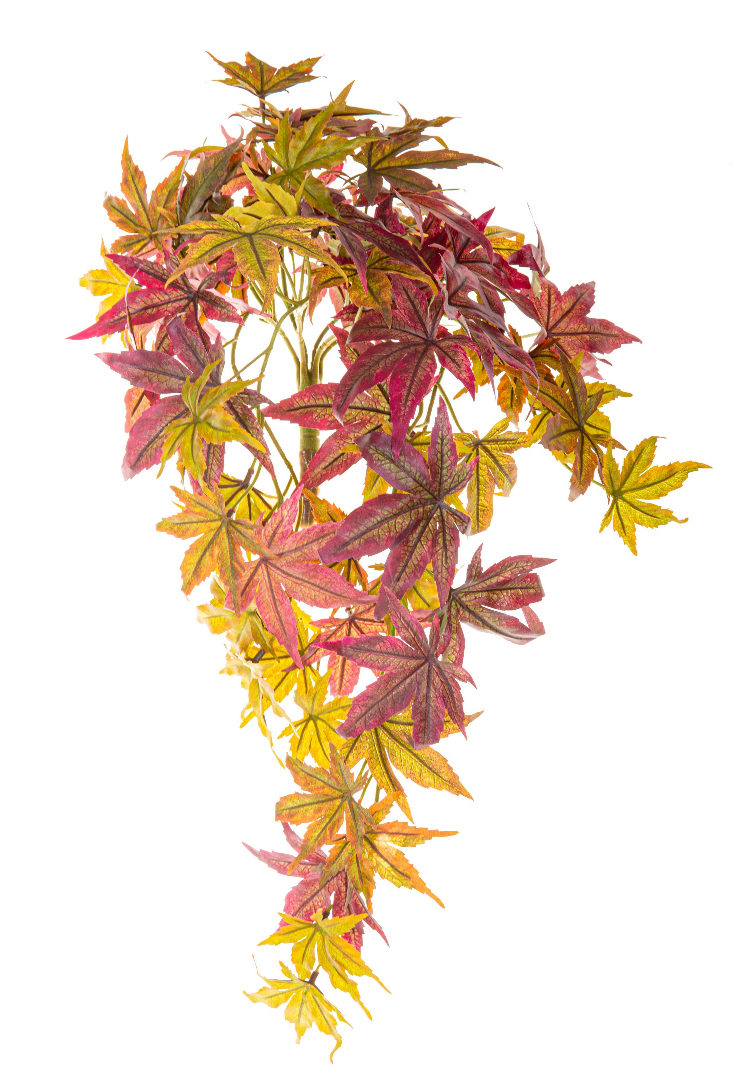 foto del prodotto set 2 acero artificiale pendente altezza 66 cm viola