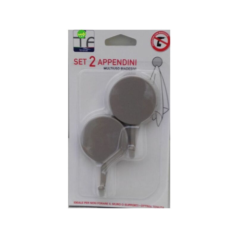 foto del prodotto set 2 appendini multiuso feridras colorati assortiti