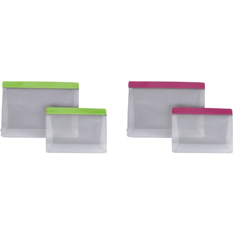 foto del prodotto set 2 bustine salvafreschezza 1.8 1l riutil. 2 colori assortiti