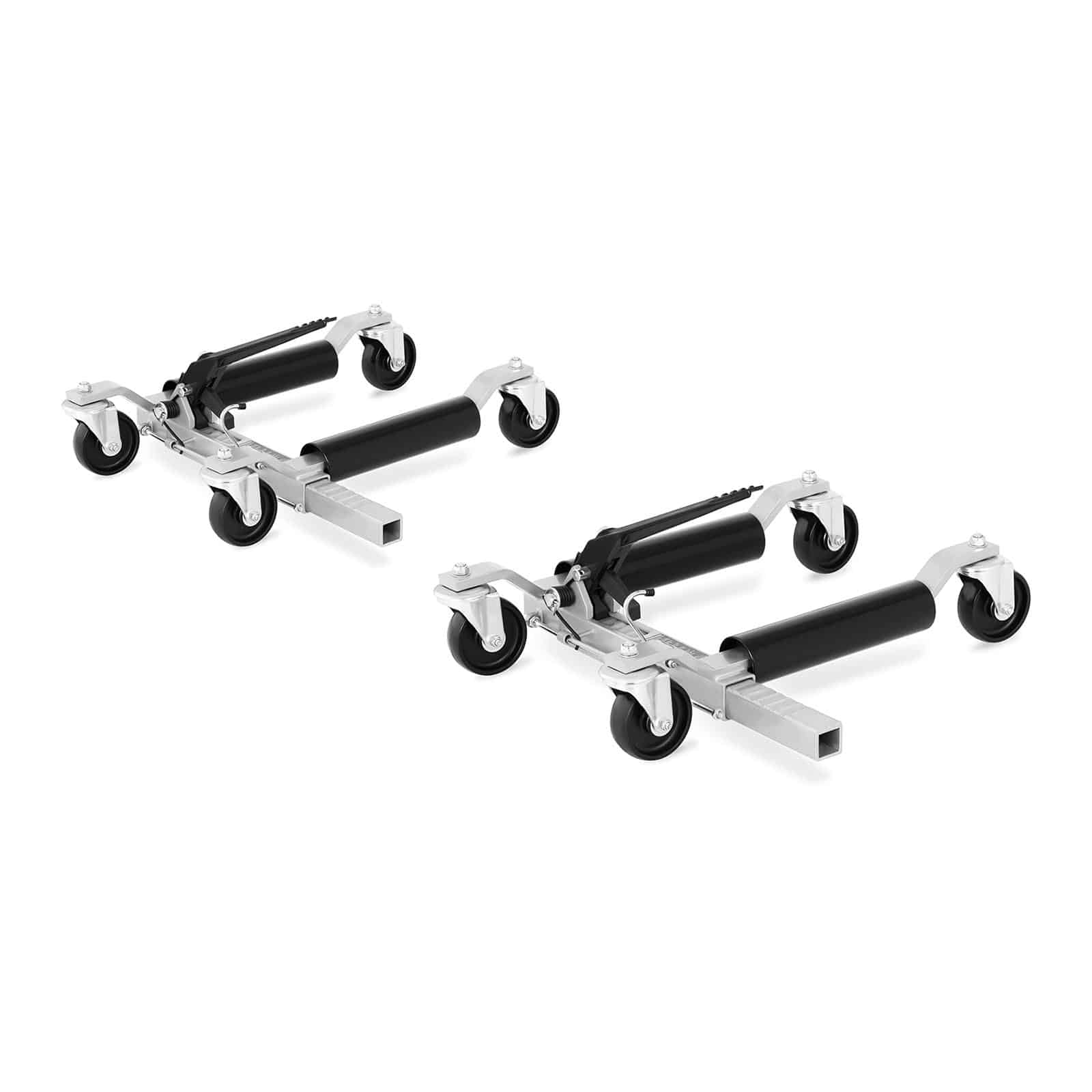 foto del prodotto set 2 cric a pavimento 335 595 mm 567 kg officina meccanica 14 0006376