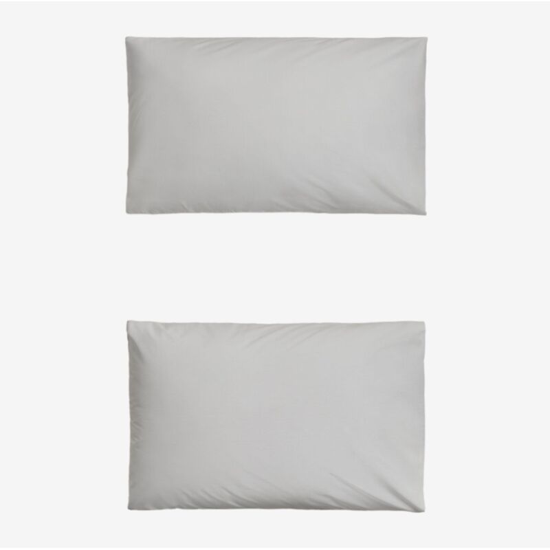 foto del prodotto set 2 federe in cotone percalle lesia a 180 fili sklum