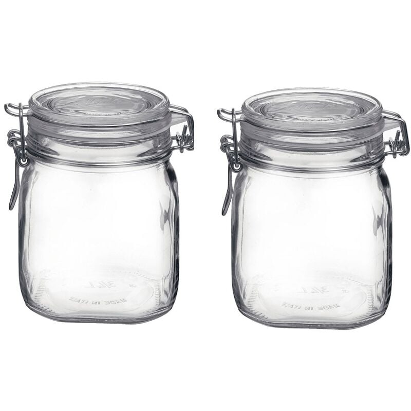 foto del prodotto set 2 fido vaso ermetico con capienza da 750 cc