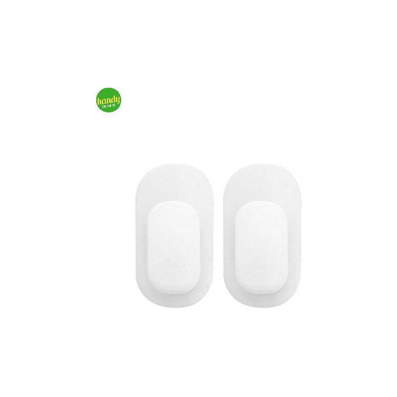 foto del prodotto set 2 ganci feridras bianco