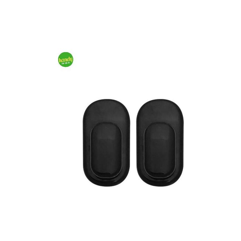 foto del prodotto set 2 ganci feridras nero