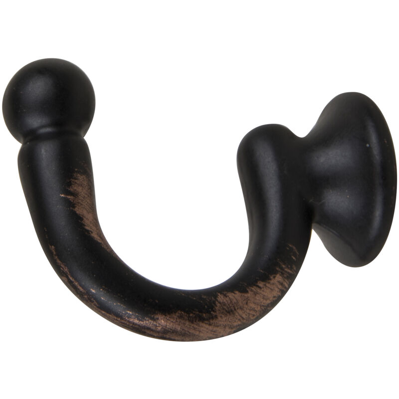 immagine 0 del prodotto set 2 ganci poggia tenda in alluminio nero rame