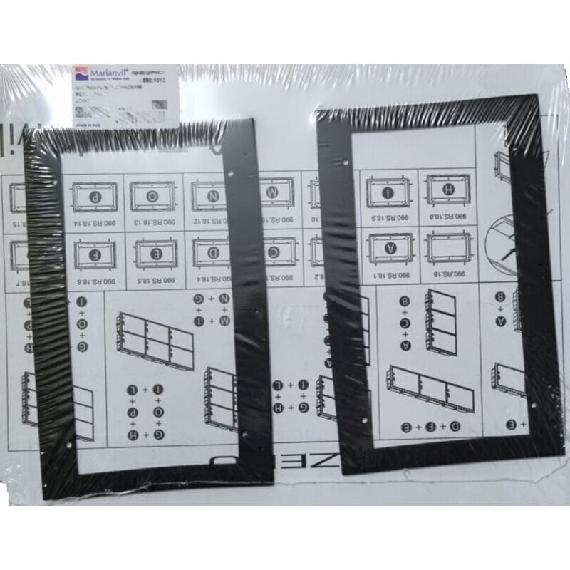 foto del prodotto set 2 guarnizioni x scatola di derivazione qzero rasomuro gu1618 marlanvil