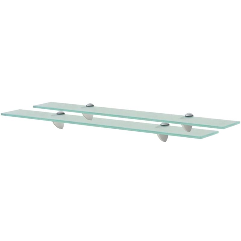 foto del prodotto set 2 mensole ideali per qualsiasi srtante in vetro disponibili varie misure dimensioni 70 x 20 cm