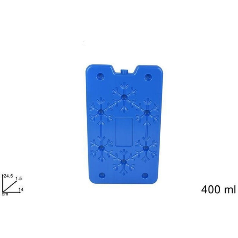 foto del prodotto set 2 pezzi freezerino tavoletta 400ml 24,5x14x1.5cm ghiaccio per borse termiche trade shop traesio