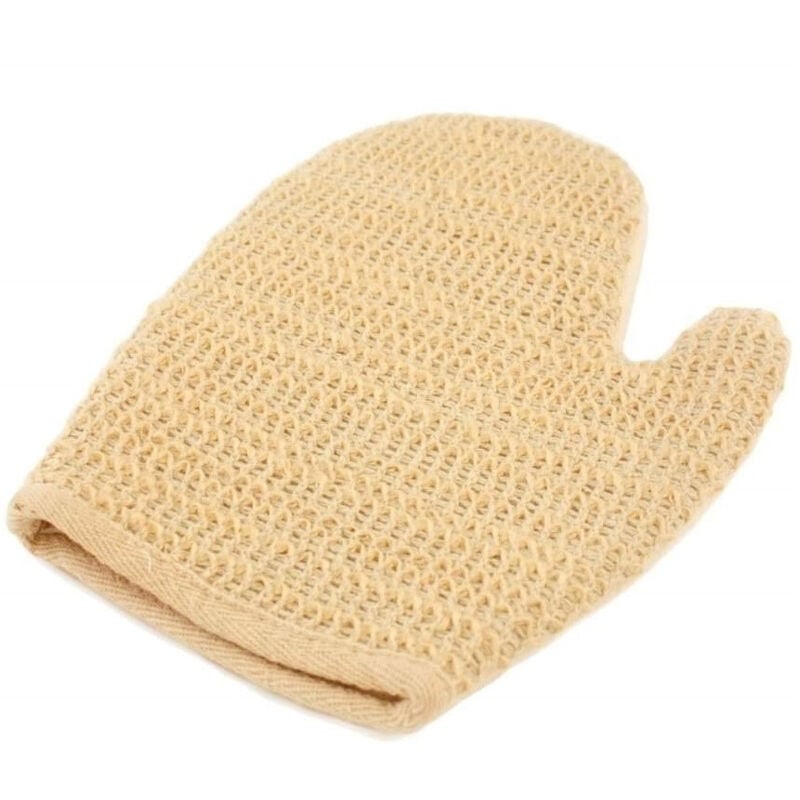 foto del prodotto set 2 pezzi guanto guanti massaggio doccia spugnetta luffa esfoliante scrub - - trade shop traesio