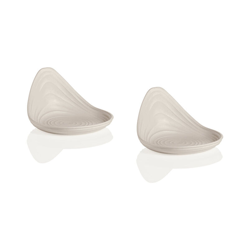 foto del prodotto set 2 porta snack tierra clay bianco latte