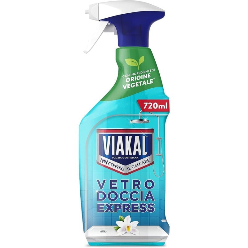 foto del prodotto set 2 pz viakal anticalcare spray da 720ml vetro doccia