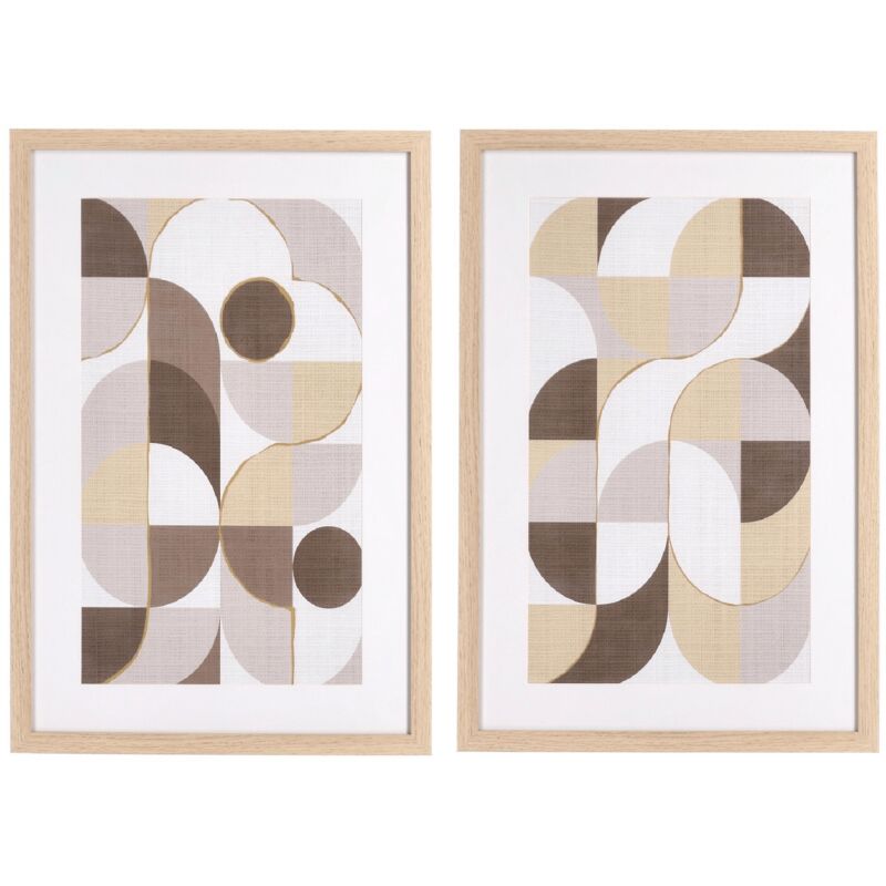 foto del prodotto set 2 quadro sherley 631 40x60 abstract