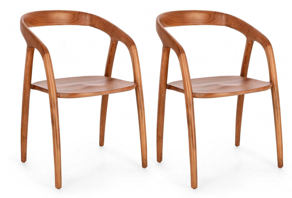 foto del prodotto set 2 sedie 54,5x56x76,5 cm yves in legno