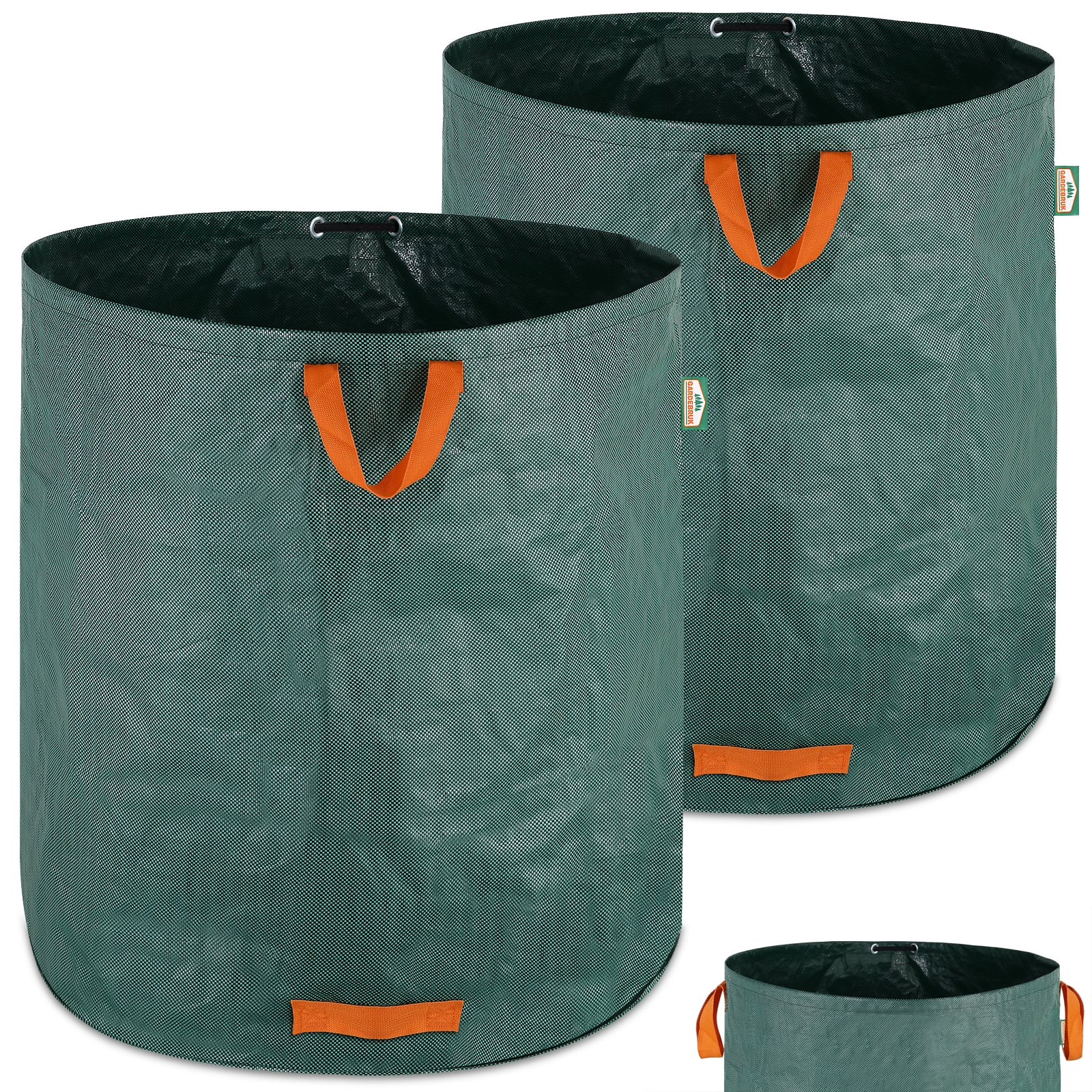 foto del prodotto set 2 x sacco rifiuti da giardino 500l