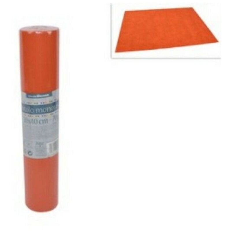 foto del prodotto set 20 pezzi tovagliette tovaglie a strappo runner tnt rullo 30x40cm arancione trade shop traesio