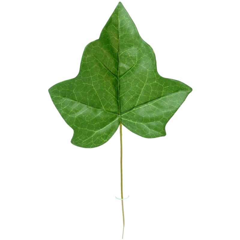 foto del prodotto set 24 foglia di edera artificiale altezza 30 cm verde