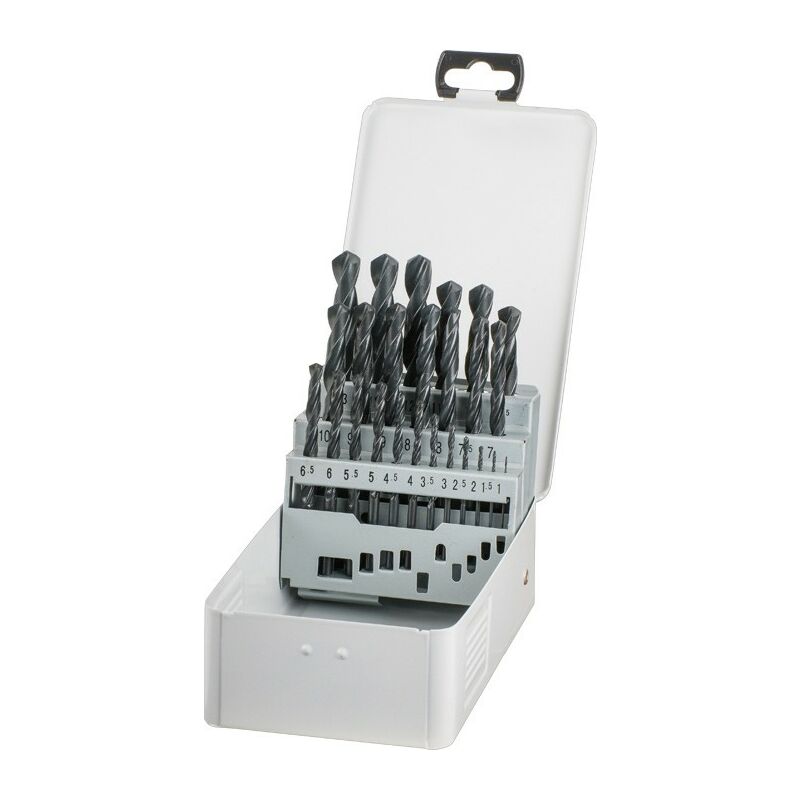 foto del prodotto set 25 punte hss da 1 a 13 mm kwb