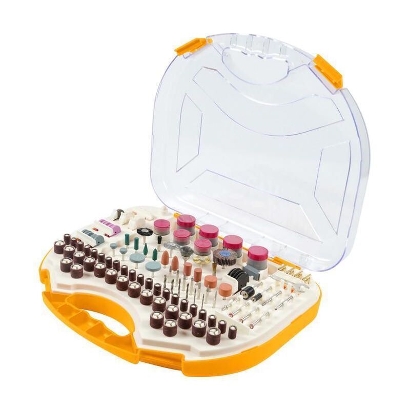 foto del prodotto set 250pz accessori p minismerigl.