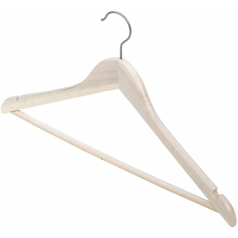 foto del prodotto set 3 appendiabiti legno chiaro