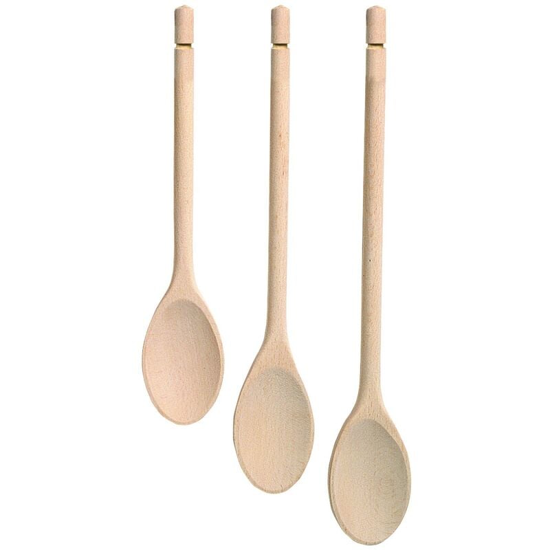 foto del prodotto set 3 cucchiai mestoli in legno di faggio