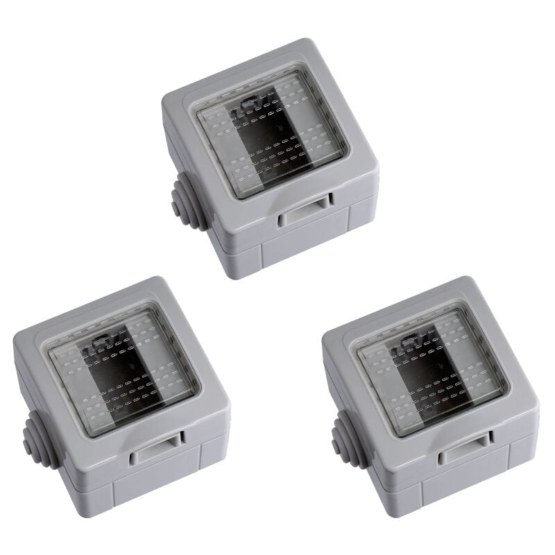 foto del prodotto set 3 custodie 1p ip55 compatibili con serie matix gloca