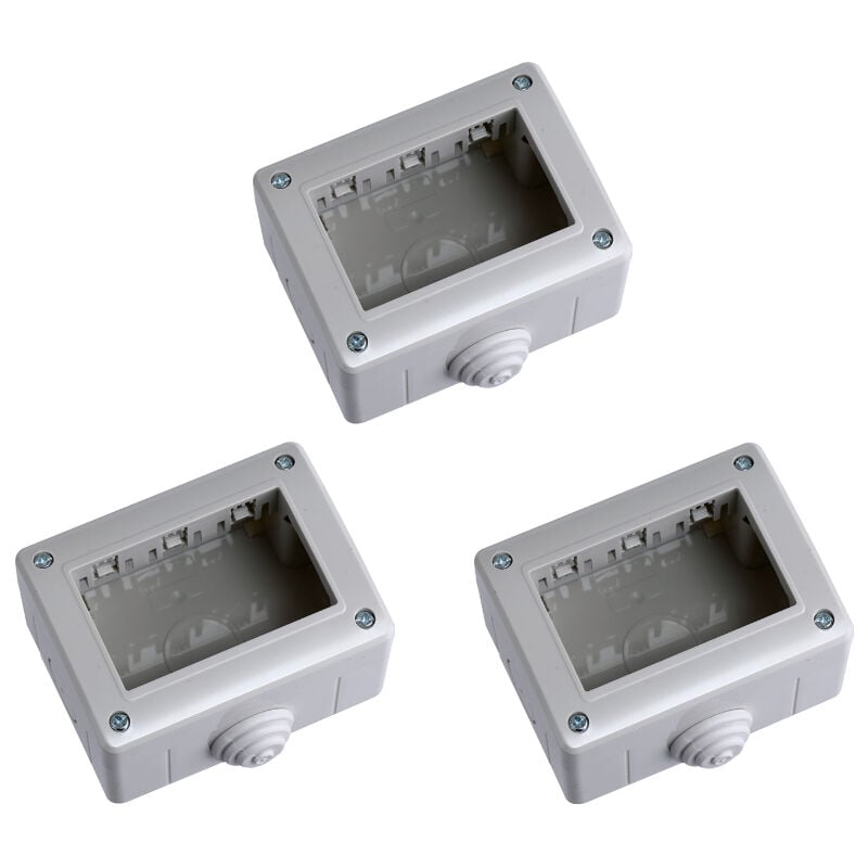 foto del prodotto set 3 custodie 3p ip40 compatibili con serie matix gloca