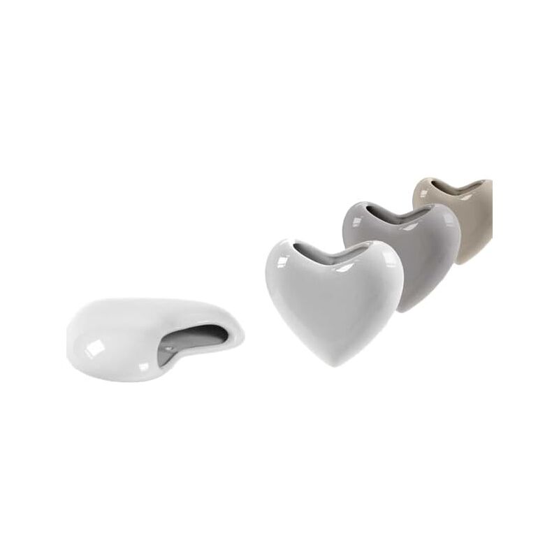 foto del prodotto set 3 evaporatori cuore 8x4x18 cm in colore assortito maury s