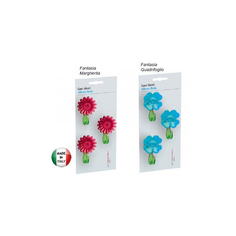foto del prodotto set 3 ganci adesivi in termoplastica gancio adesivo