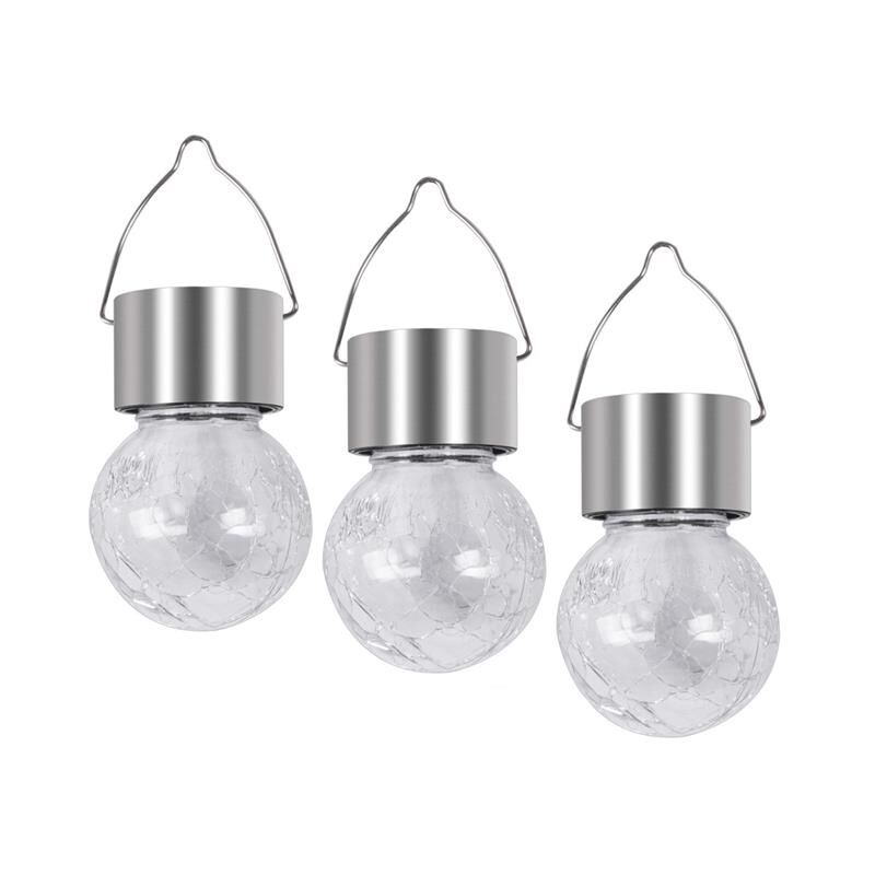 foto del prodotto set 3 lampadine solari 6 x h 9 cm maury s
