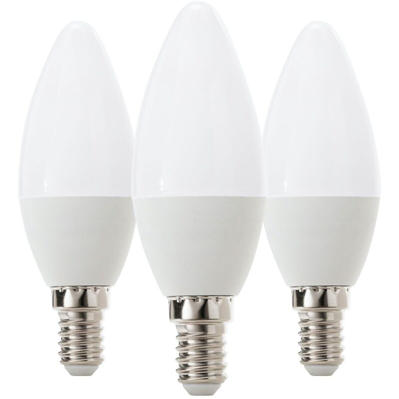 foto del prodotto set 3 oliva led e14 40w 4000k