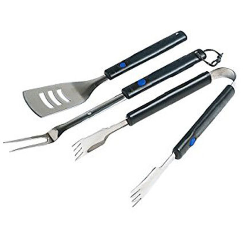 foto del prodotto set 3 pezzi con manico allungabile in bachelite campingaz
