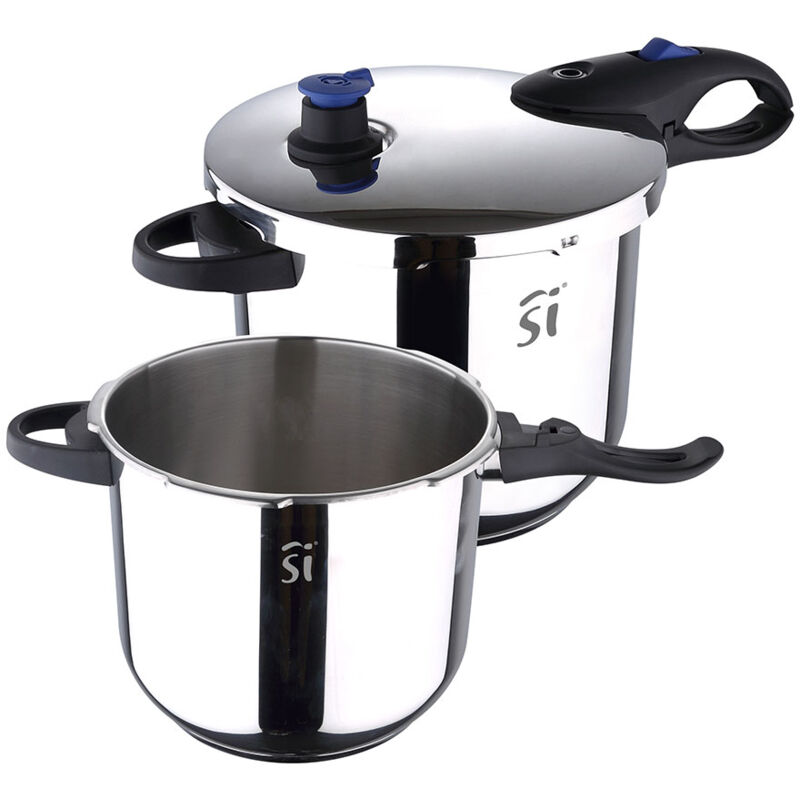 foto del prodotto set 3 pezzi pentola a pressione in acciaio inox duero sg1530 san ignacio