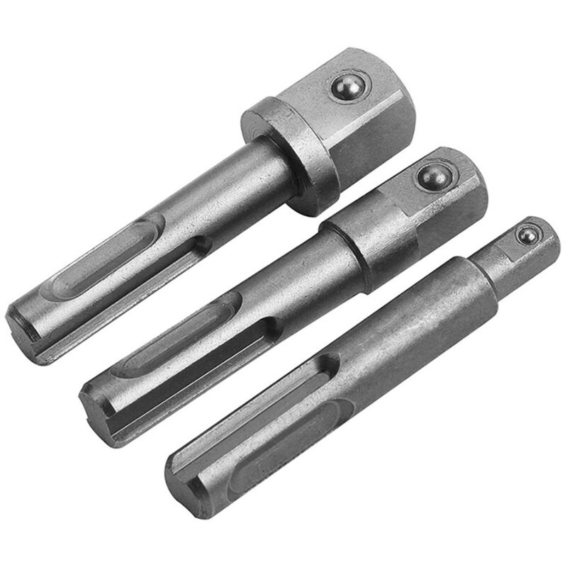 foto del prodotto set 3 pz adattatori sds plus per avvitatori 77865t
