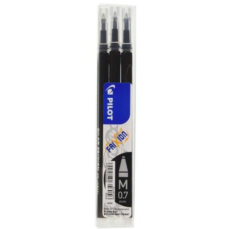 foto del prodotto set 3 refill frixion nero x1