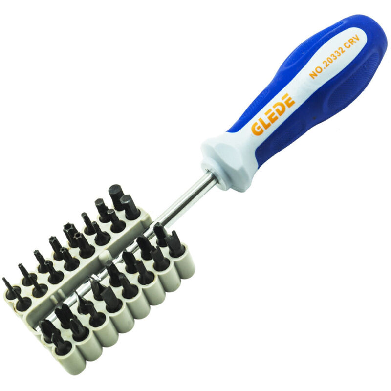foto del prodotto set 32 in 1 cacciavite punte intercambiabili 32 pz cellulari orologi pc trade shop traesio