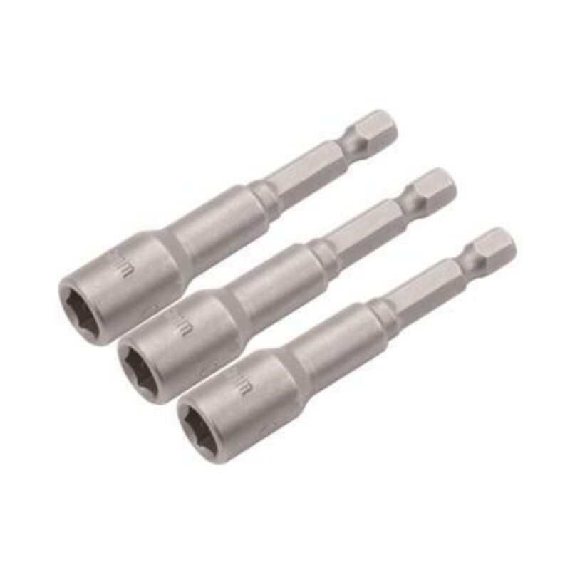 foto del prodotto set 3pz inserti a bussola magnetici attacco 1 4 8mm tolsen